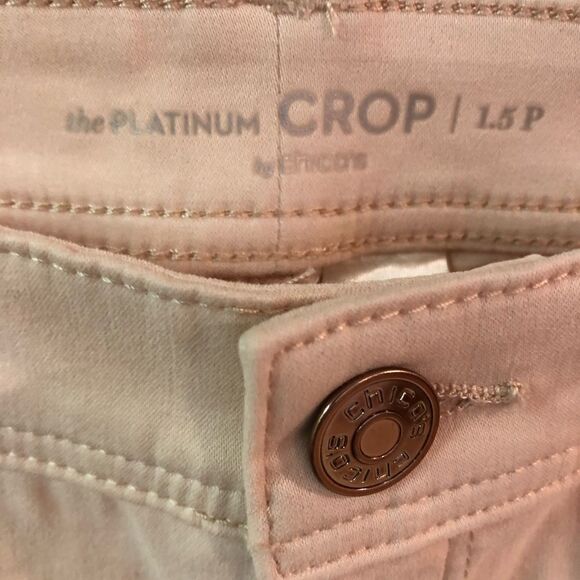 Chico’s girlfriend crop jeans - Picture 2 of 10